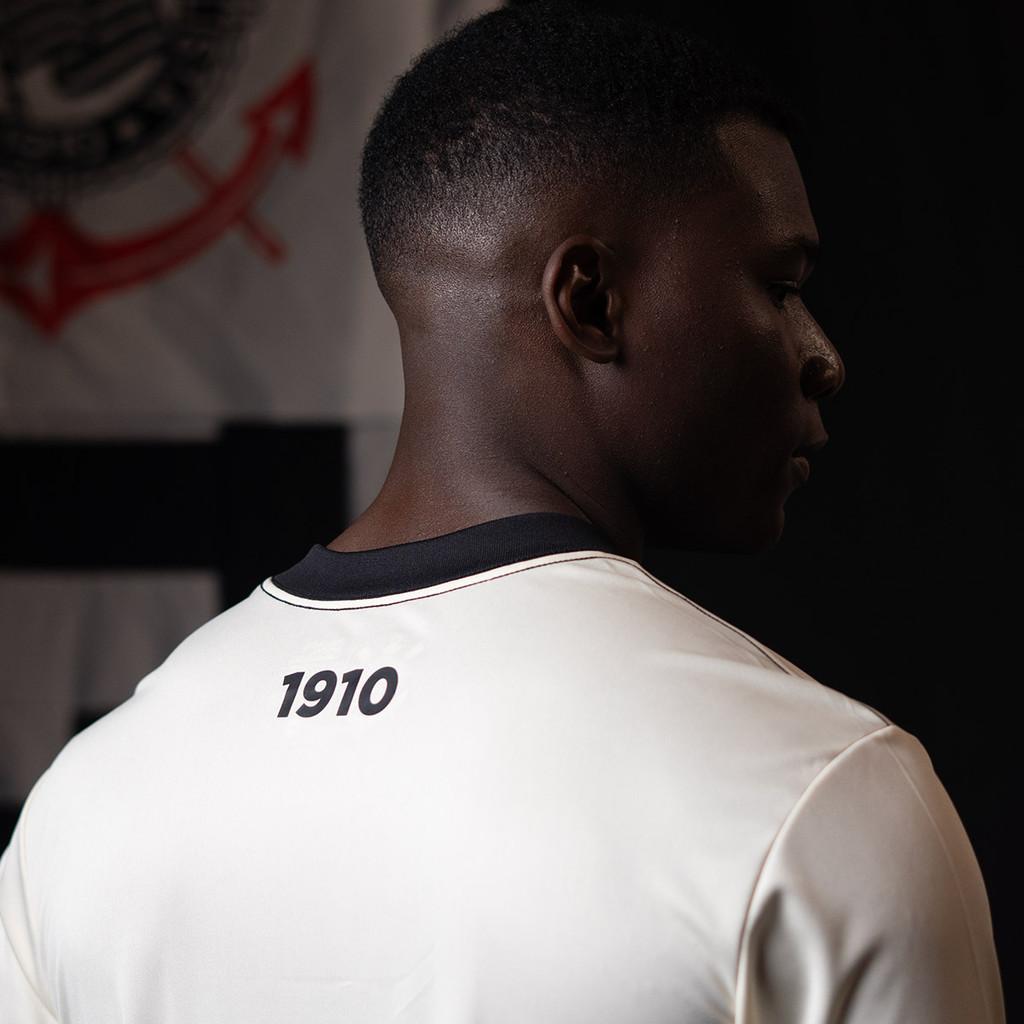 Corinthians Cp 1910 Manto Da Origem Off-white Masculina Oficial