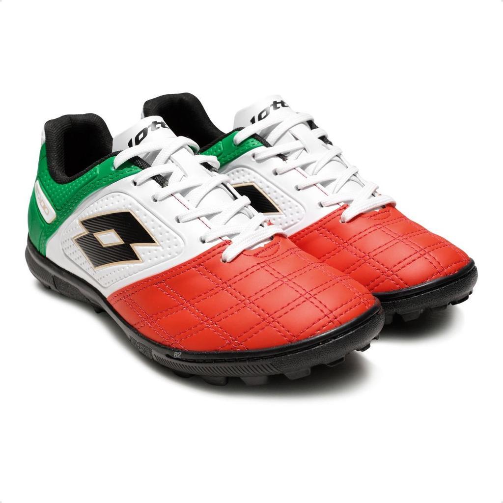 Chuteira Society Lotto Stadio Potenza Gold B500 Masculina