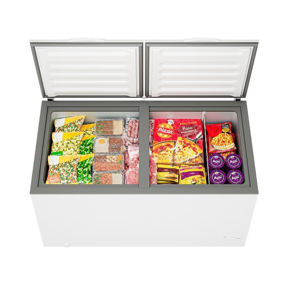 Freezer Horizontal Consul 528 Litros Inverter Com 2 Portas Branco Chb53mb 127V