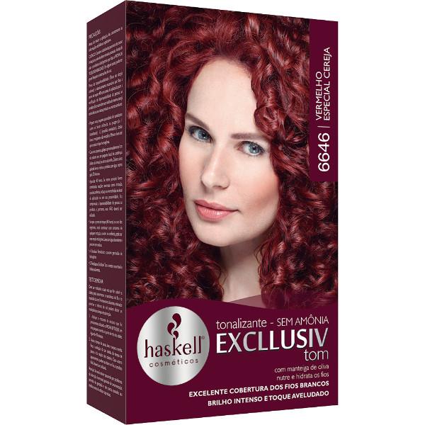 Kit Tonalizante 6646 Vermelho Especial Cereja 40G