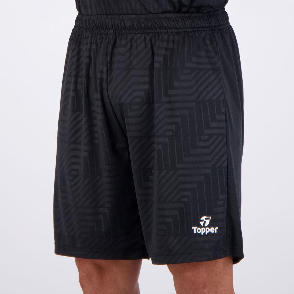 Calção Topper Deep V Preto