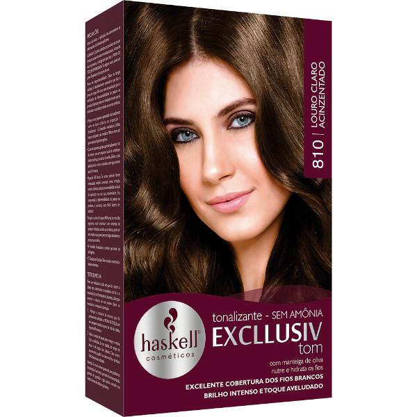 Kit Tonalizante 810 Louro Claro Acinzentado 40G
