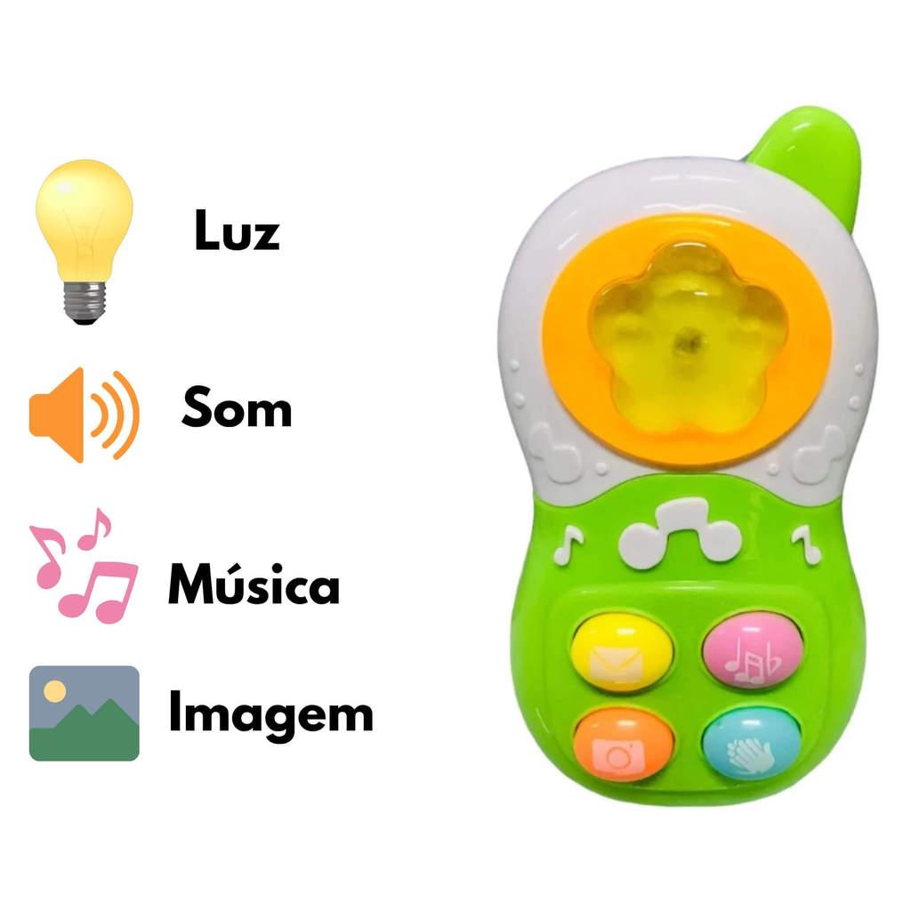 Telefone Interativo Com Luz Som E Imagem Zippy Toys