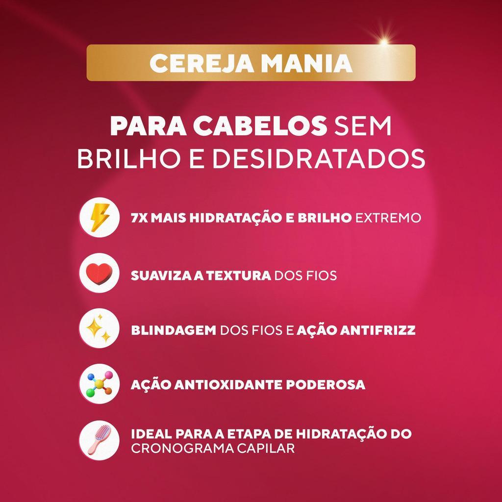 Gelatina Cereja Mania Dabelle Hair 800g