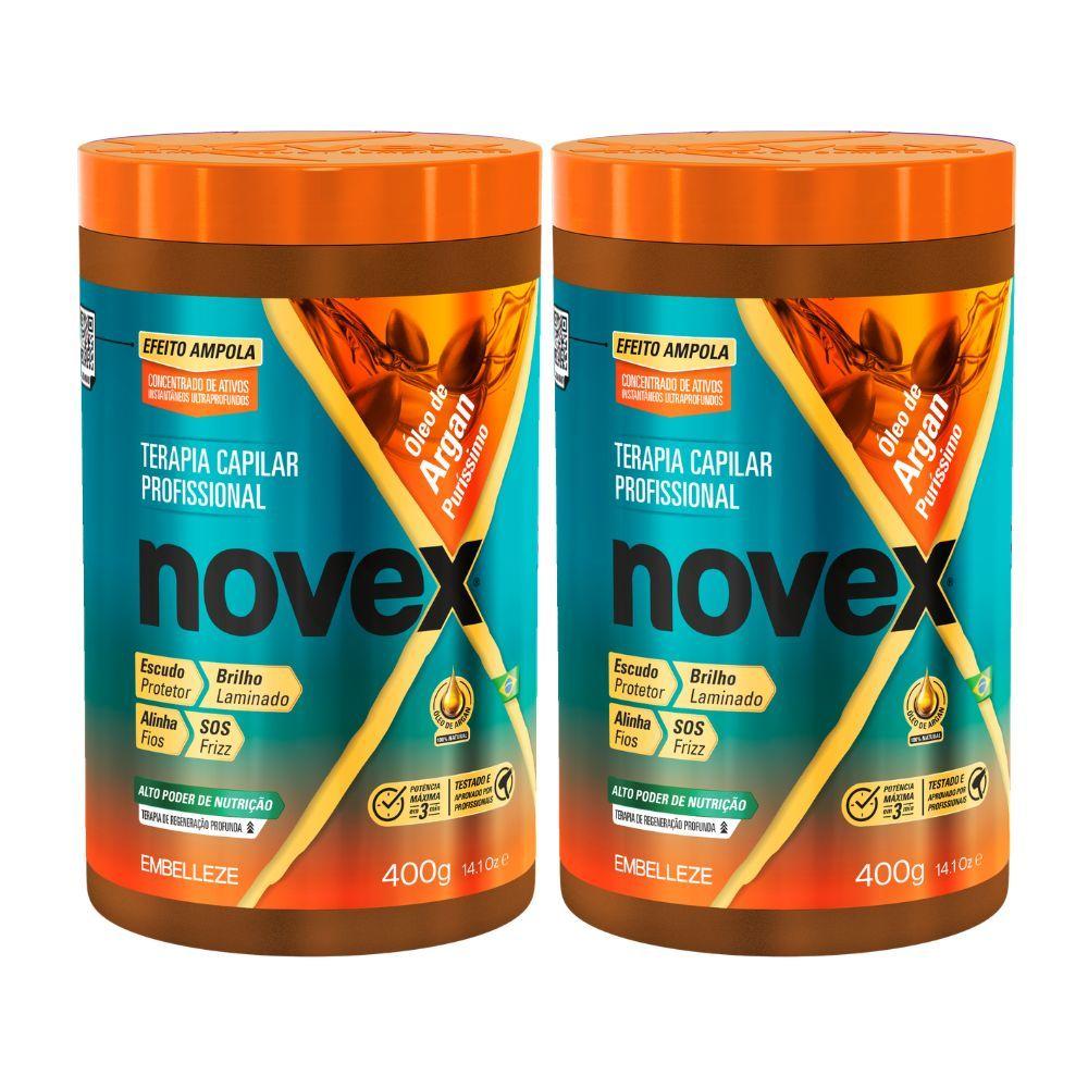 Kit 2 Creme De Tratamento Novex Óleo De Argan