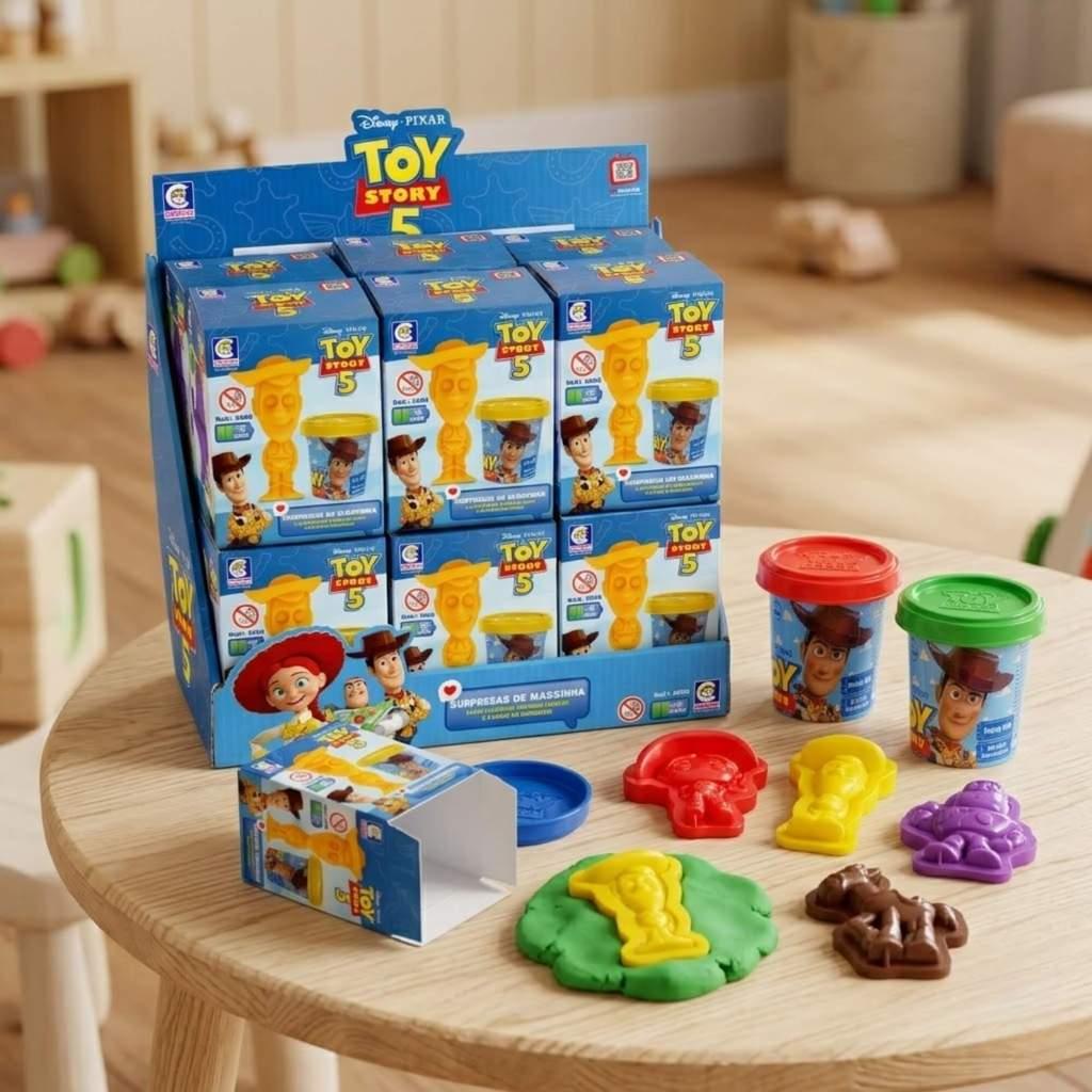 Brinquedo Disney Toy Story Surpresas De Massinha Sortido Cotiplás