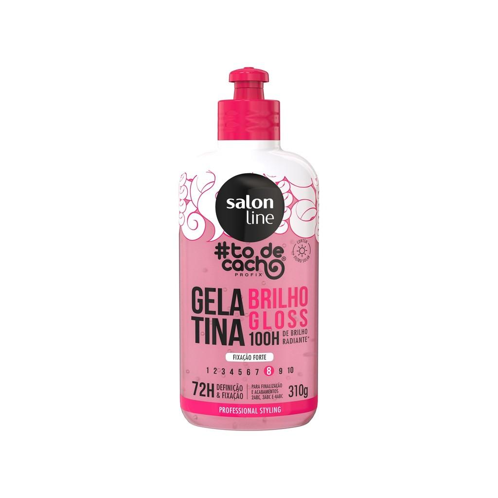 Gelatina Brilho Gloss Intenso #todecacho Professional Styling 310g