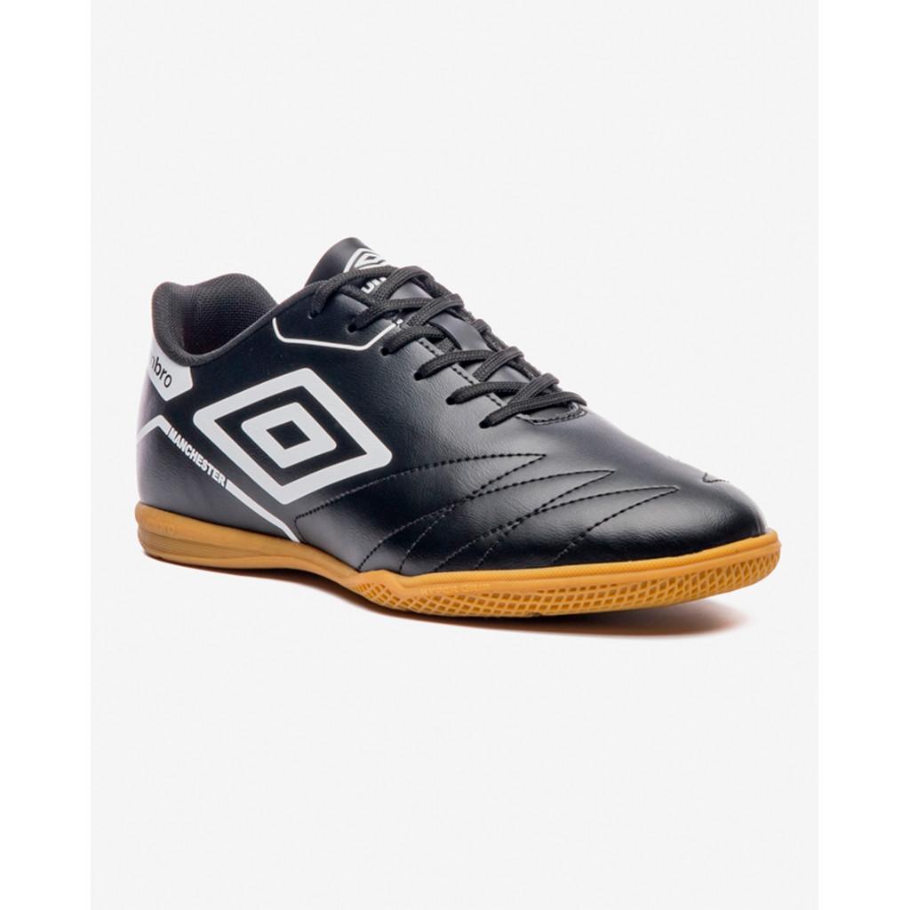 Chuteira Infantil Futsal Umbro Manchester Para Quadras Com Excelente Aderência