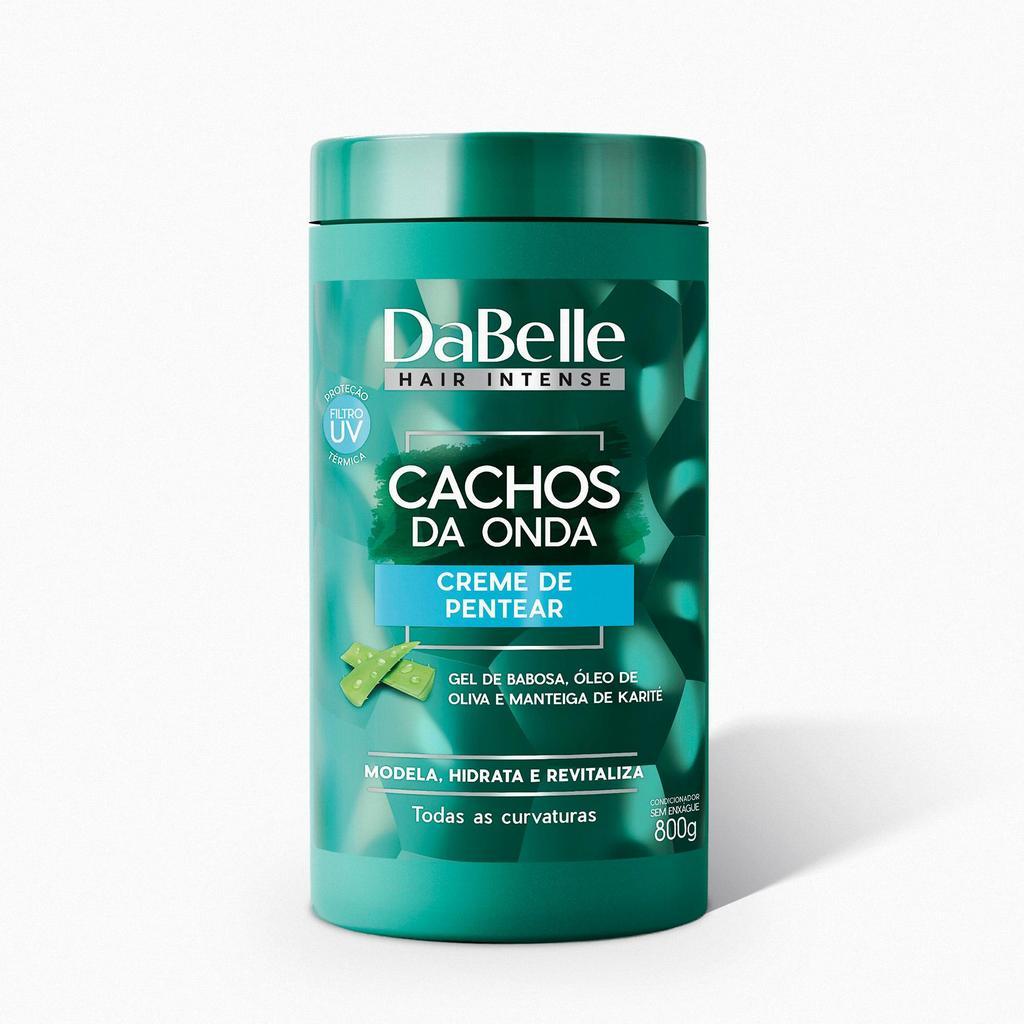 Creme De Pentear Multifuncional Cachos Da Onda 800g - Dabelle Hair
