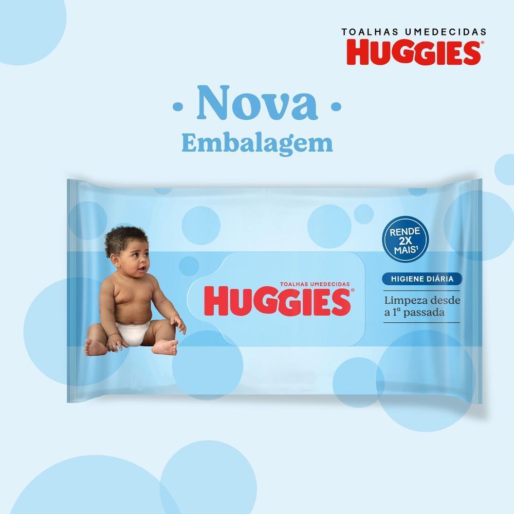Toalha Umedecida Huggies Higiene Diária 88 Unidades