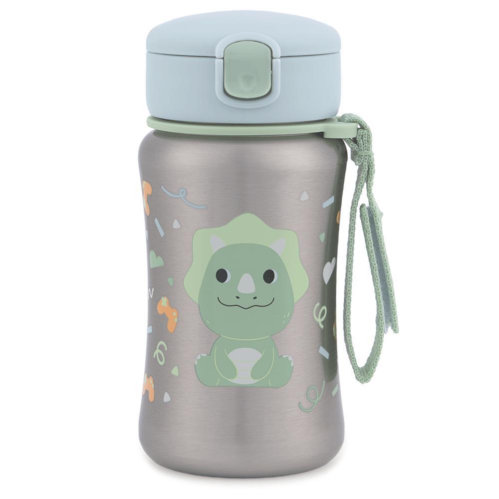 Garrafa De Aço Inox 350ml Besties Dino Skip Hop