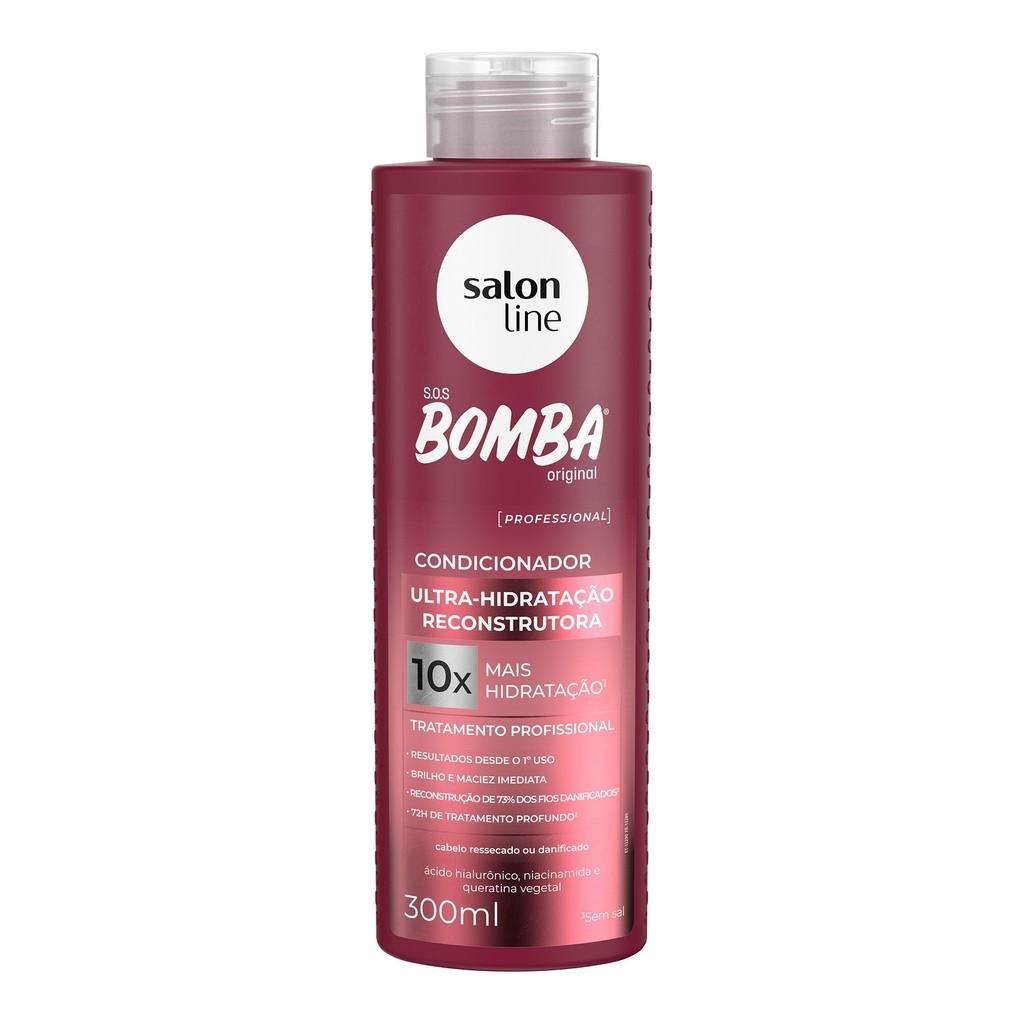 Condicionador Sos Bomba Ultra-hidratação Reconstrutora 300ml