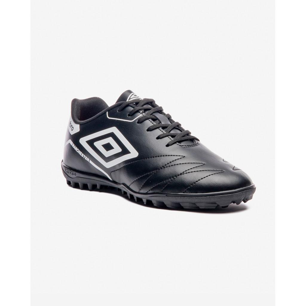 Chuteira Society Infantil Umbro Manchester Com Solado De Borracha Antiderrapante