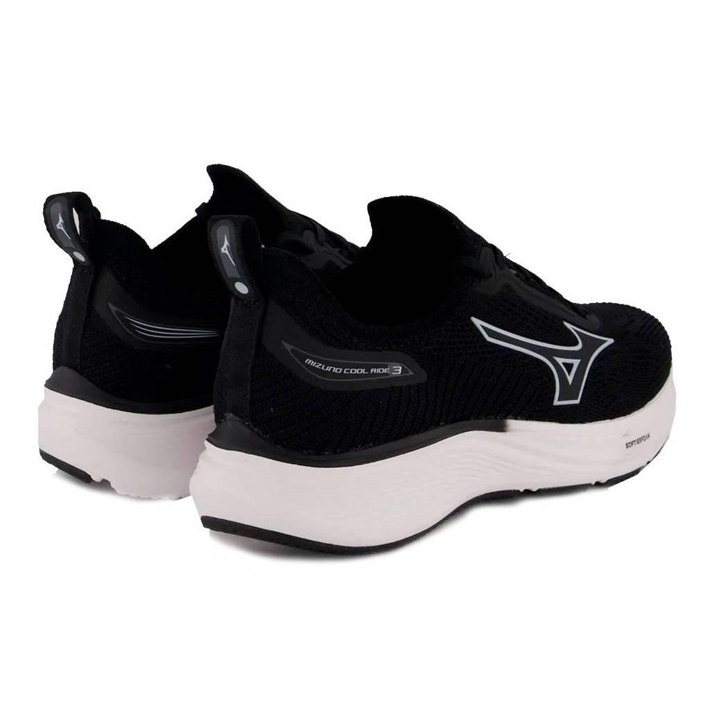 Tênis Mizuno Cool Ride 3 - Feminino - Preto