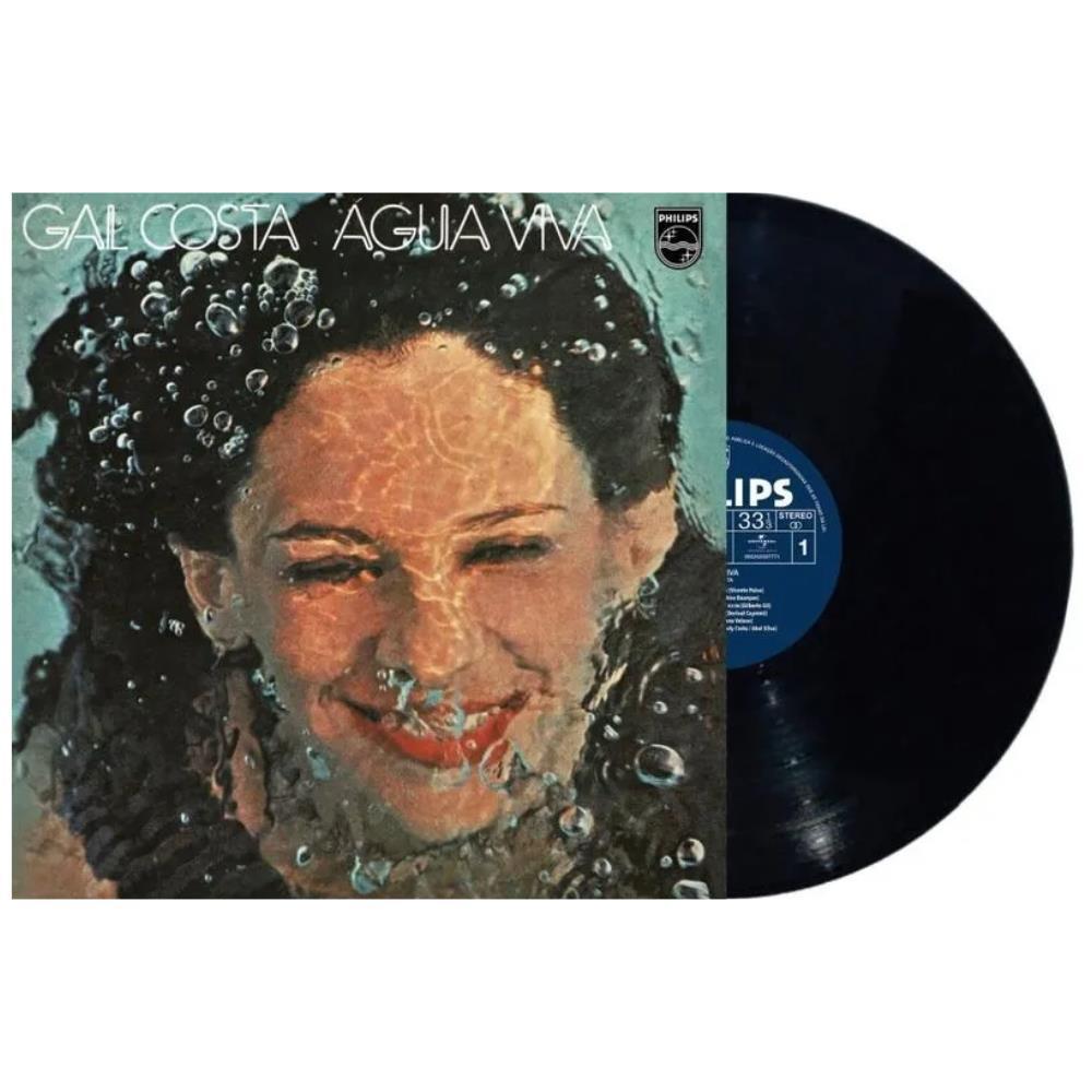 Vinil Gal Costa - Água Viva (preto)