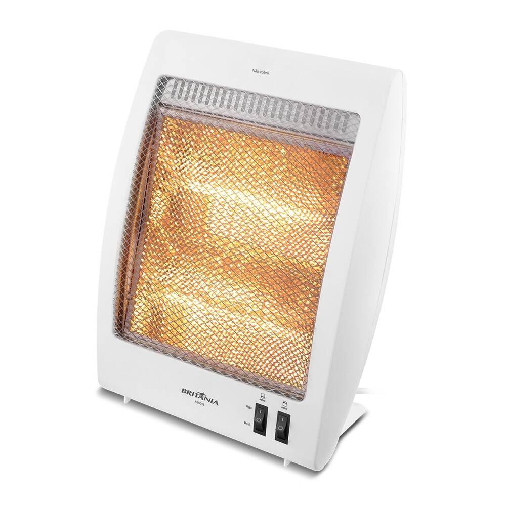 Aquecedor Halógeno Ab800b 800W 2 Níveis Proteção Britânia