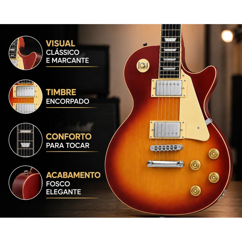 Guitarra Strinberg Sps230 Css C/Amplificador Maxx15 E Kit D