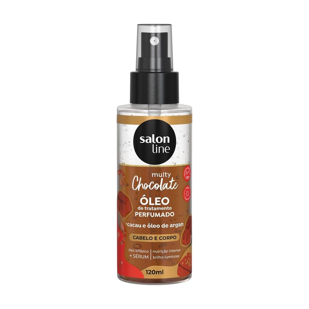 Óleo Perfumado Cabelo E Corpo Multy Chocolate 120ml