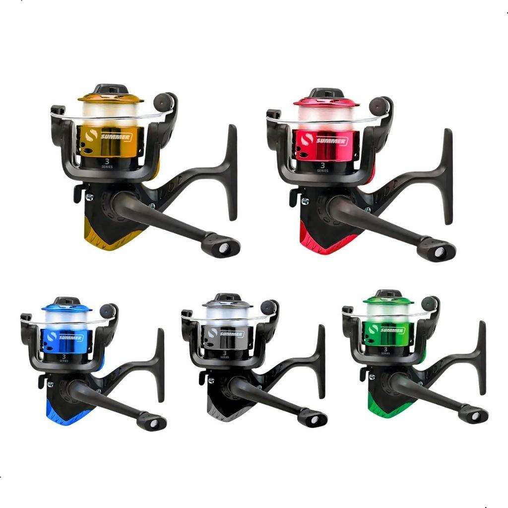 Kit De Pesca Completo 2 Vara 2 Molinete 10kg Com Item