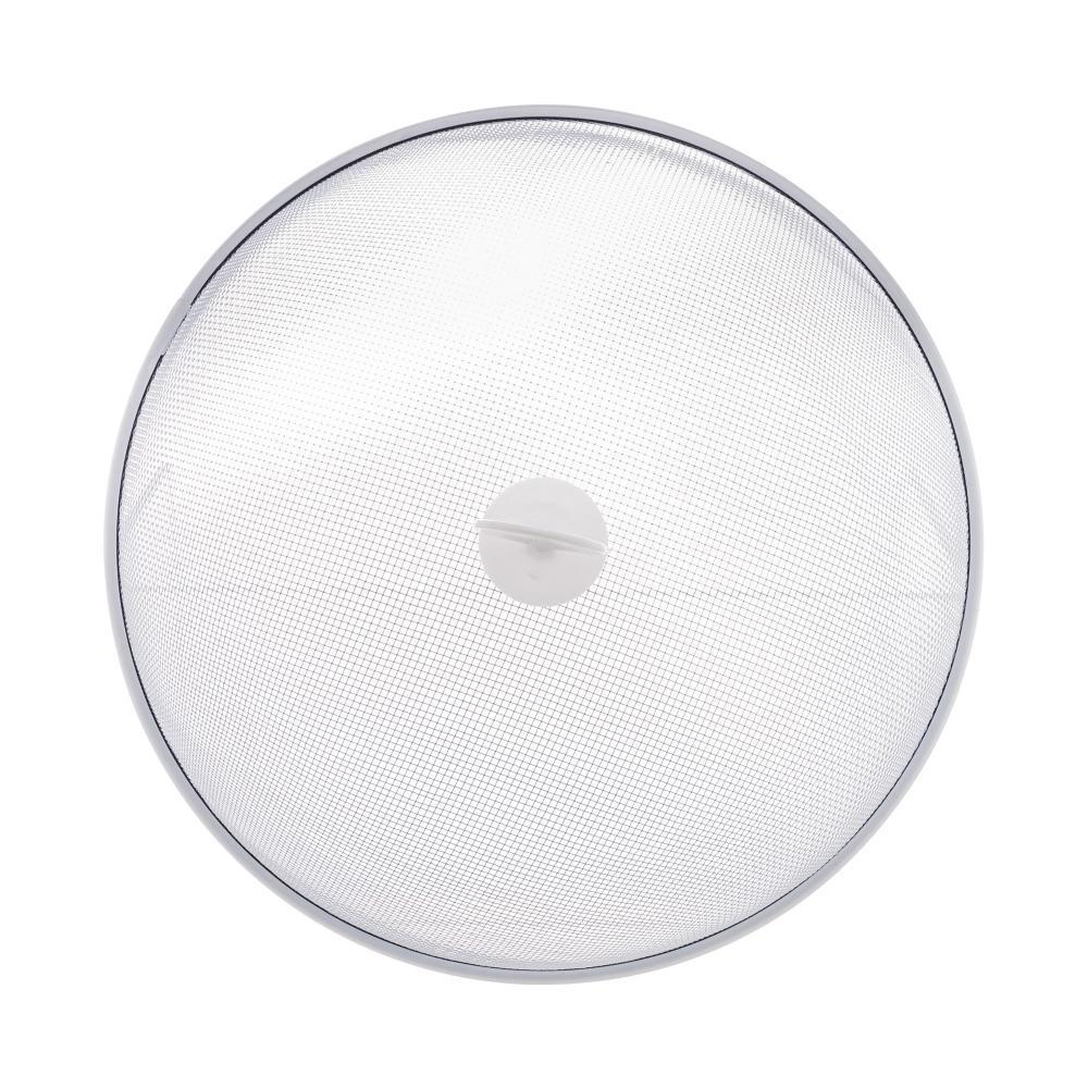 Tela Protetora Para Alimentos Lyor - Metal Revestido Branco Ideal Para Churrascos Piqueniques Protege Pratos Travessas