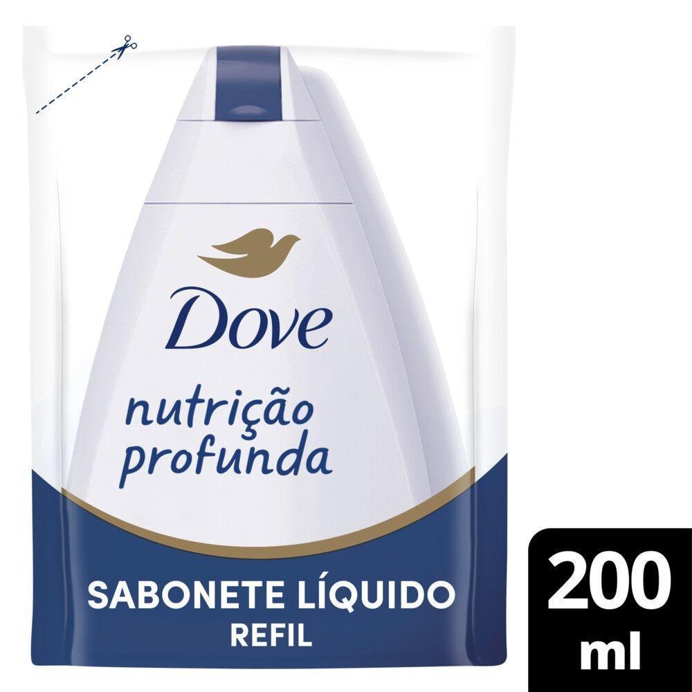 Sabonete Líquido Dove Refil Nutrição Profunda 200ml