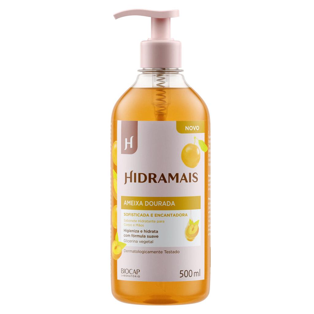 Sabonete Ameixa Dourada 500ml Higieniza E Hidrata