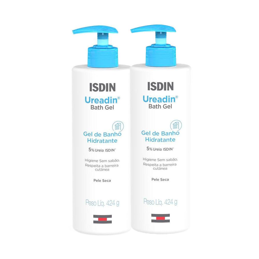 Kit 2 Ureadin Bath Gel Isdin Gel De Banho Hidratante 424g
