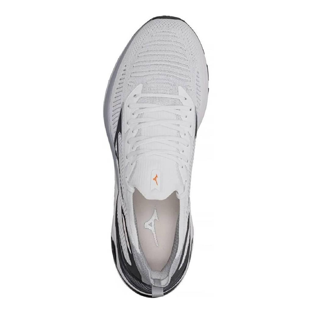 Tenis Mizuno Wave Mirai 7 - Masculino - Branco-cinza