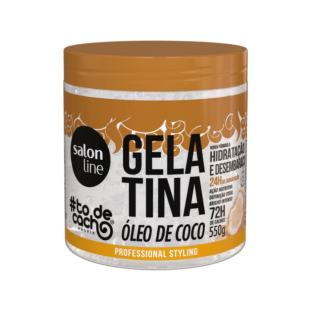 Gelatina #todecacho Óleo De Coco 550g