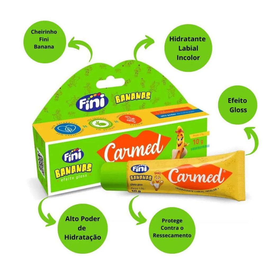 Hidratante Labial Carmed Fini Bananas 10g