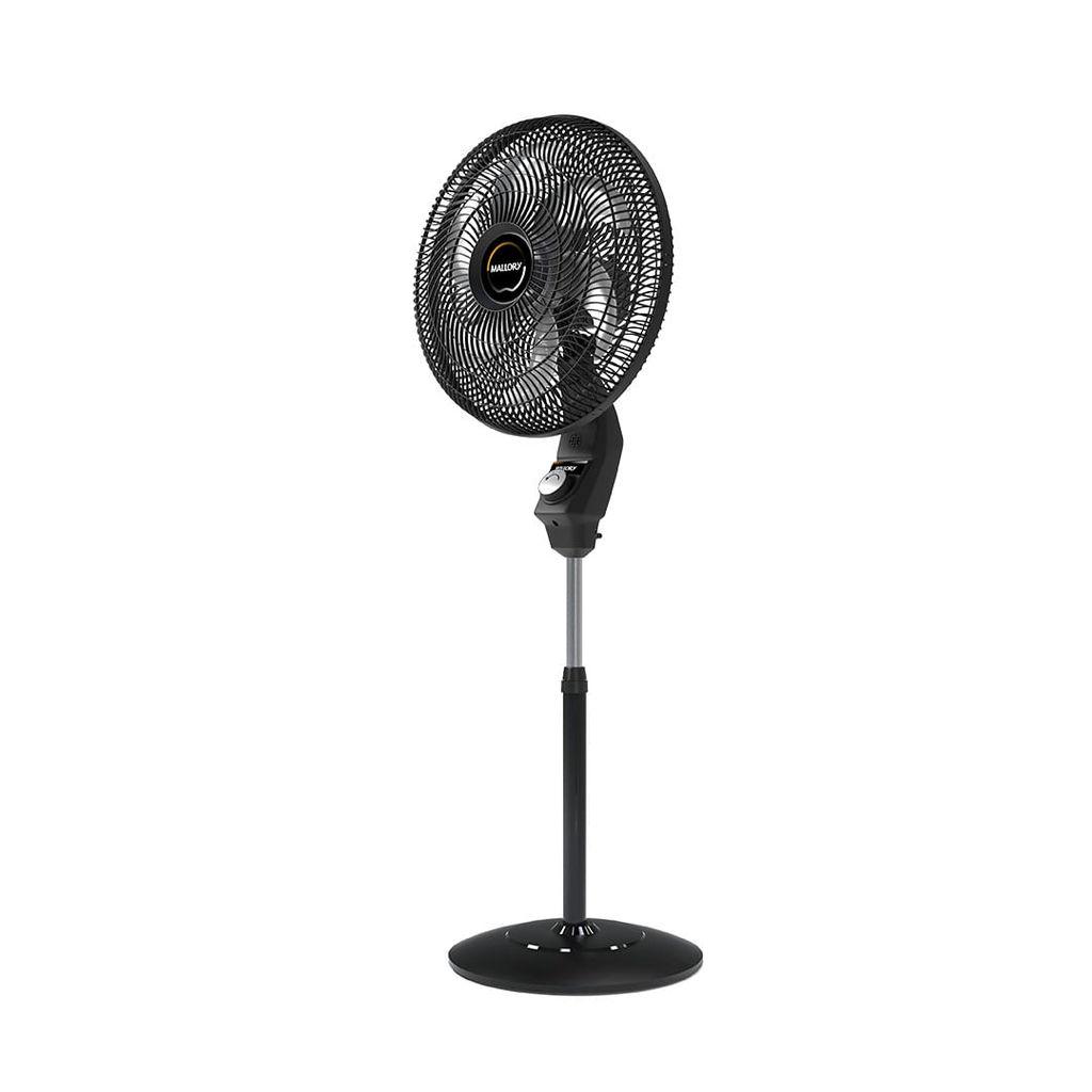 Ventilador De Coluna Mallory Éolo 40 Cm Preto E Grafite 220v