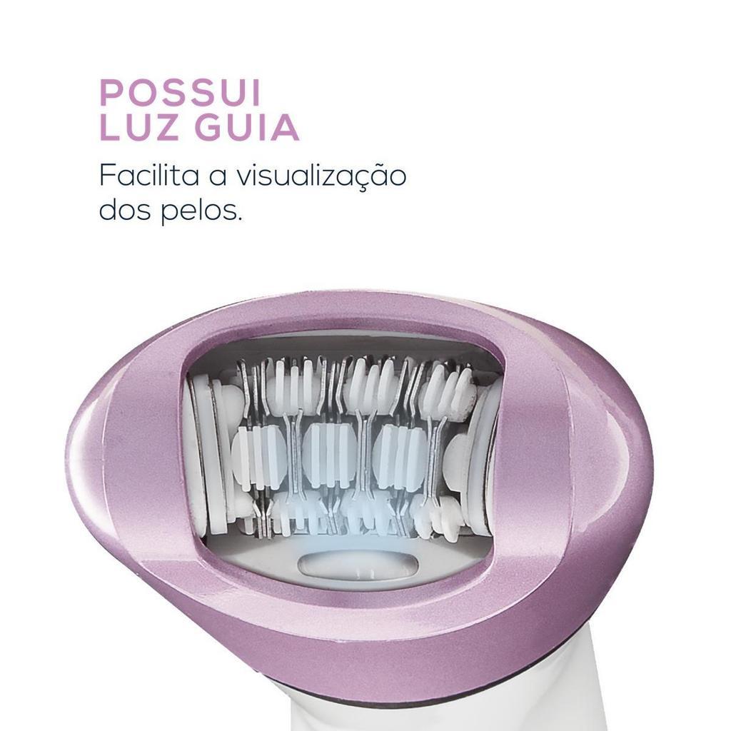 Depilador Elétrico Britânia Aqua Sense Bivolt Bdp02rx