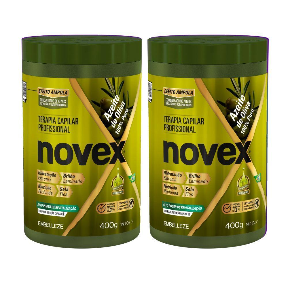 Kit 2 Creme De Tratamento Novex Azeite De Oliva E Alecrim