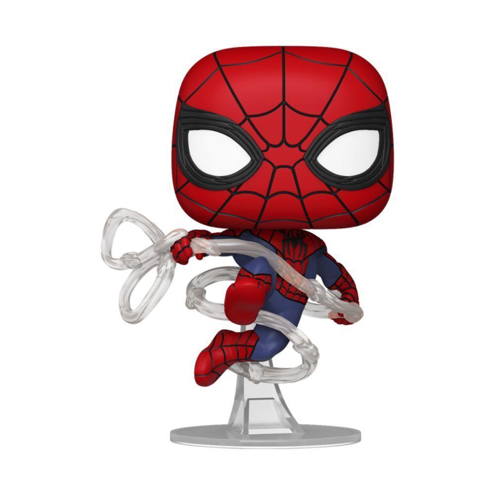 Boneco Funko Pop Marvel Homem-aranha Um Novo Dia - Homem-aranha Com Teia