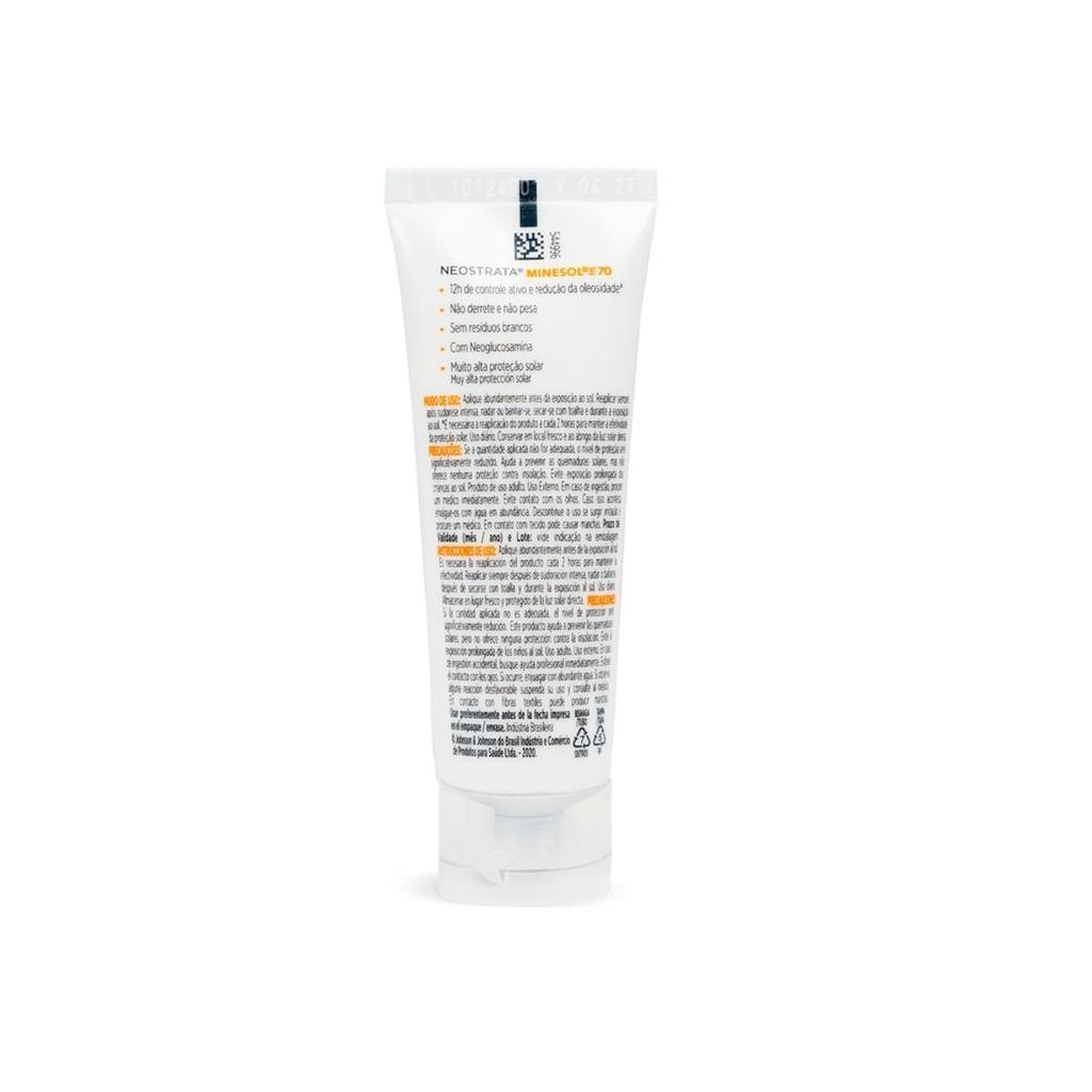 Protetor Solar Facial Neostrata Minesol Oil Control Sem Cor Fps70 40g