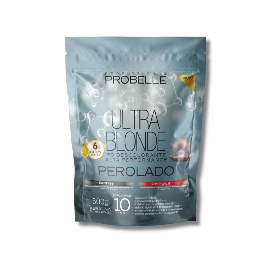 Pó Descolorante Perolado Stand Pouch - 300g. Probelle