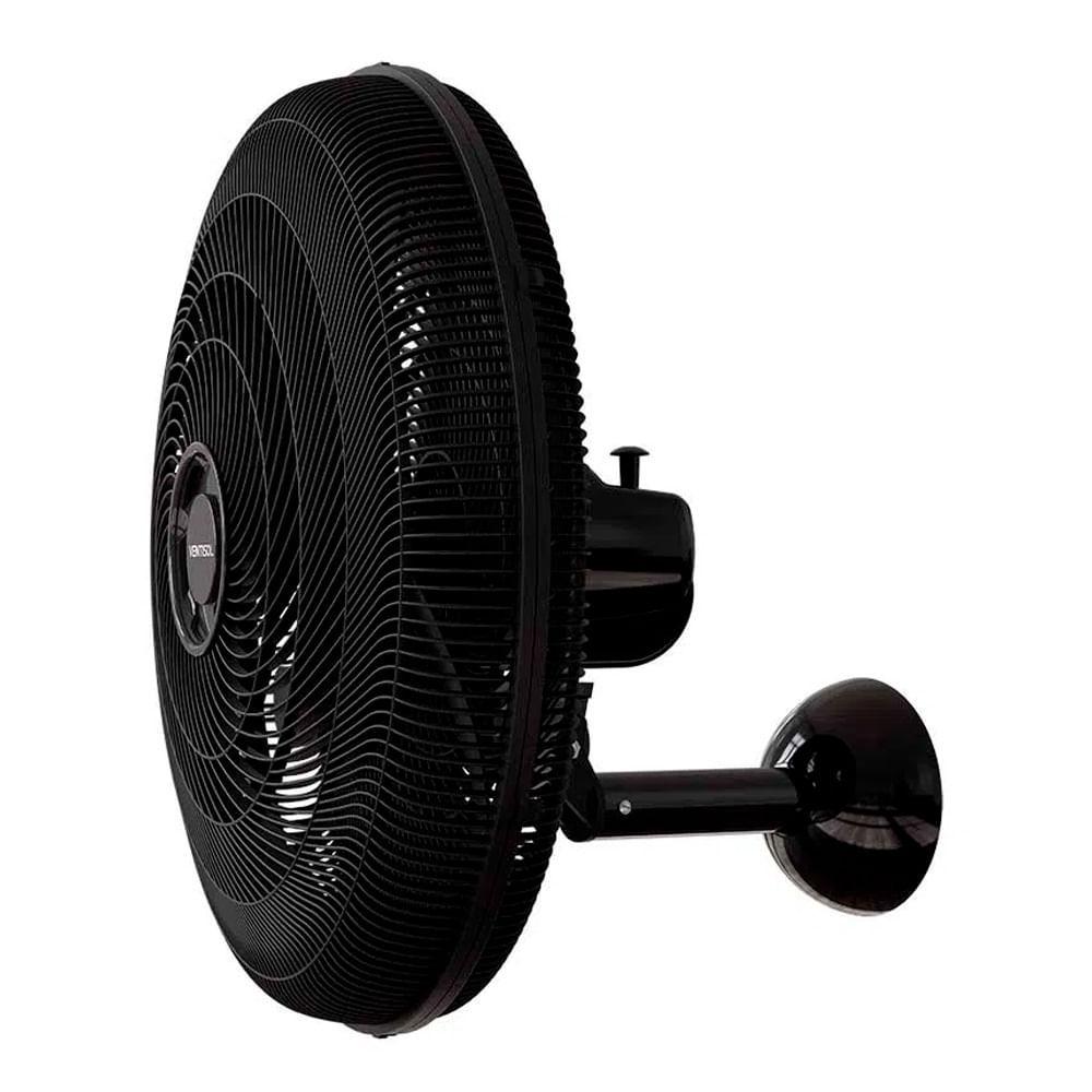 Ventilador De Parede Oscilante 50cm Em Plástico Ventisol New Preto 127V