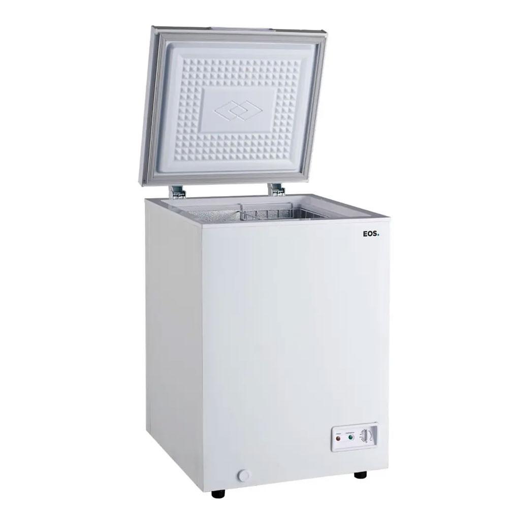 Freezer Eos 100L 1 Porta Horizontal Degelo Manual Efh110x