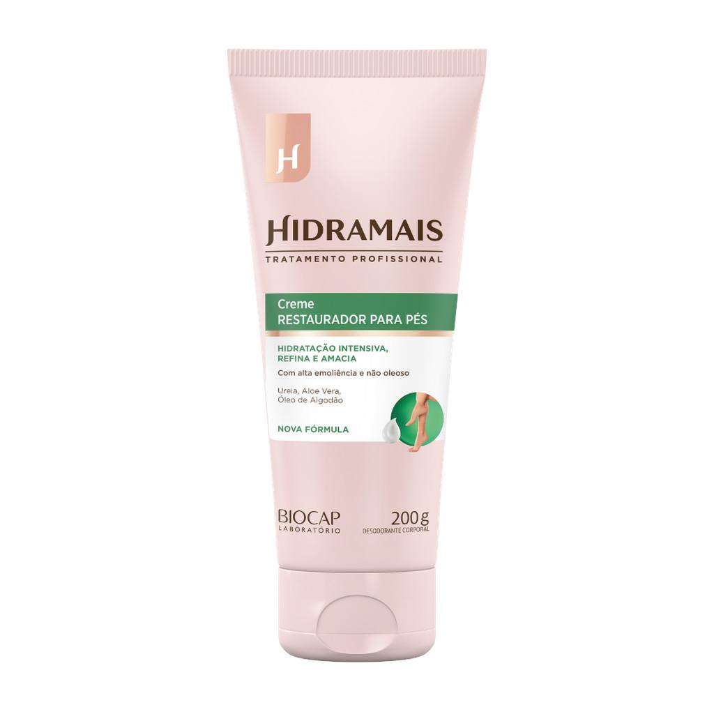 Creme Restaurador Para Os Pés Hidramais 200g Ureia E Aloe Vera