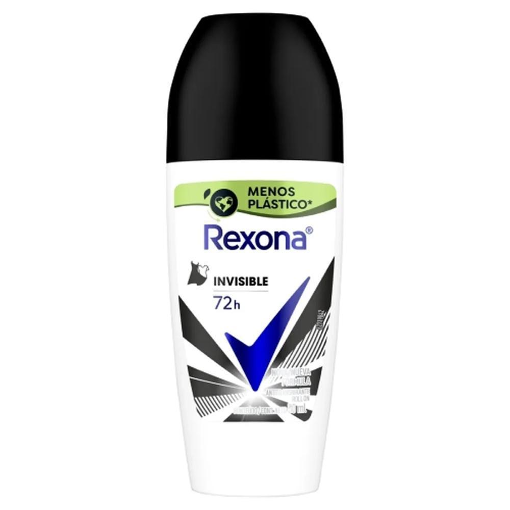 Desodorante Roll-on Rexona Men Antibacterial Invisible 50ml