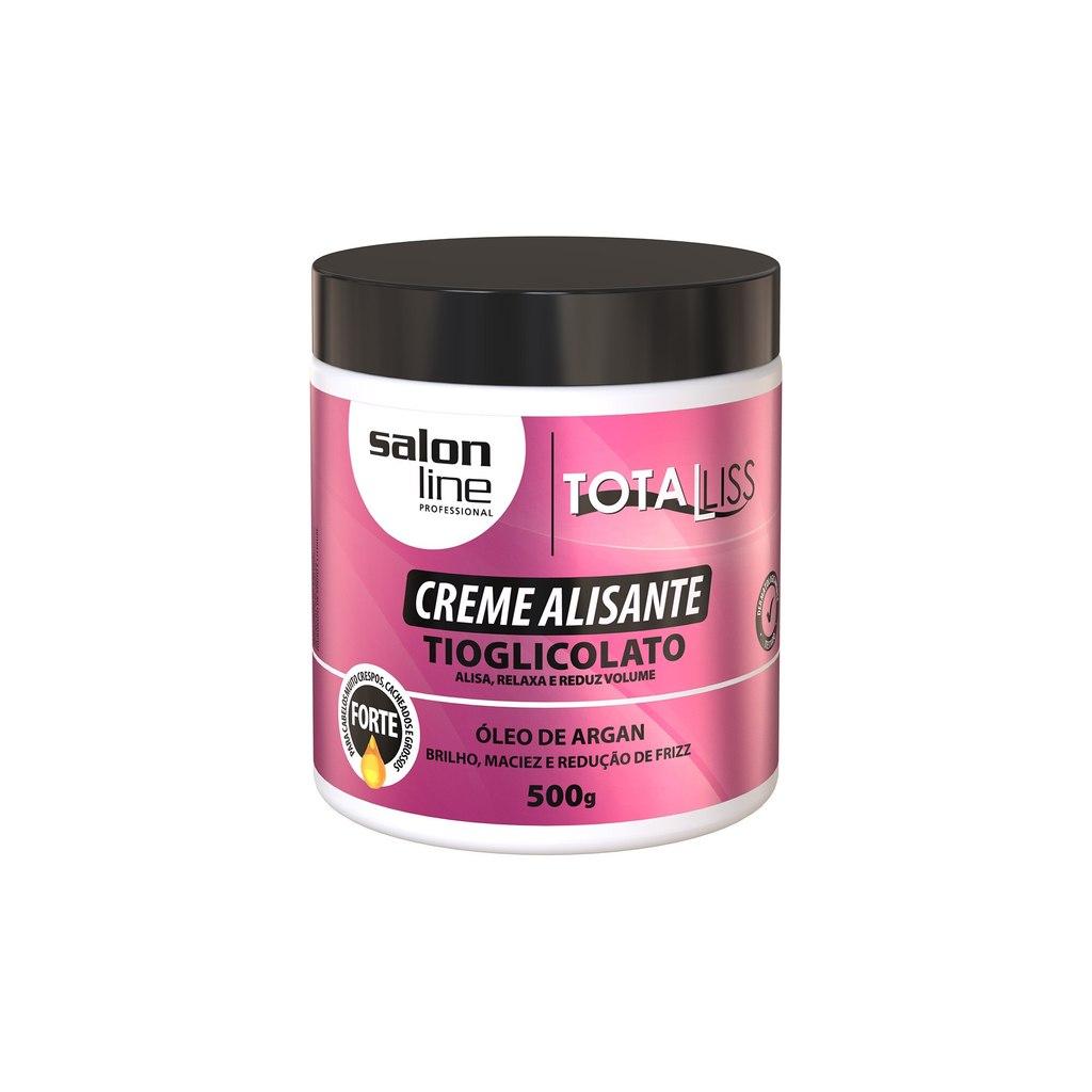 Creme Alisante Óleo De Argan Forte Salon Line 500gr