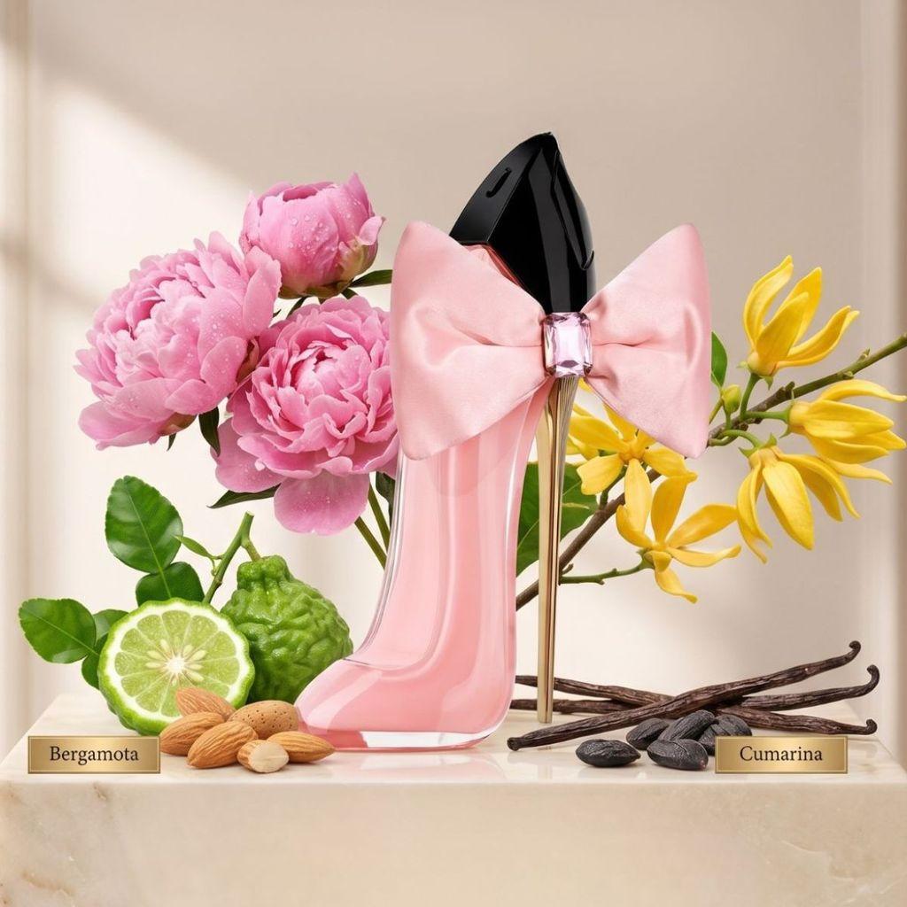 Perfume Good Girl Blush Bowtastic Carolina Herrera Eau De Parfum - 80 Ml