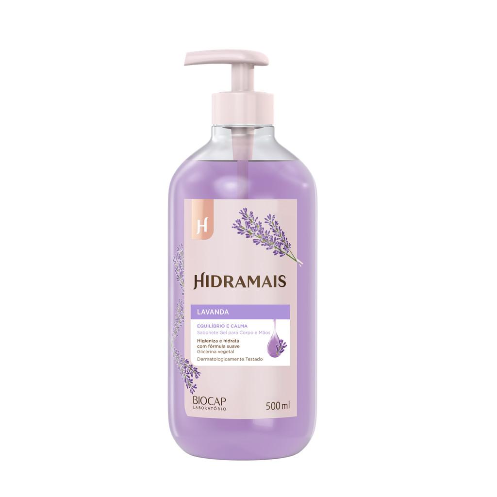 Sabonete Gel Lavanda Hidramais 500ml Glicerina Vegetal