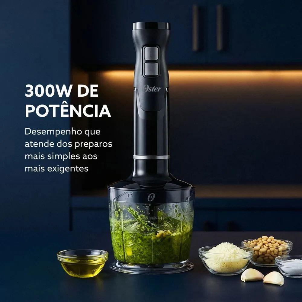 Mixer Oster Omix500 3 Em 1 Preto 300W 127V
