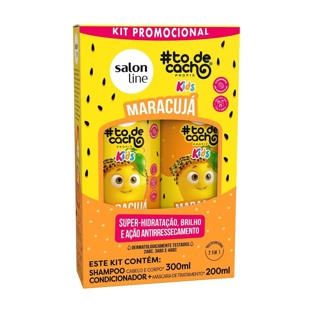 Kit Shampoo E Condicionador Maracujá #todecacho Kids
