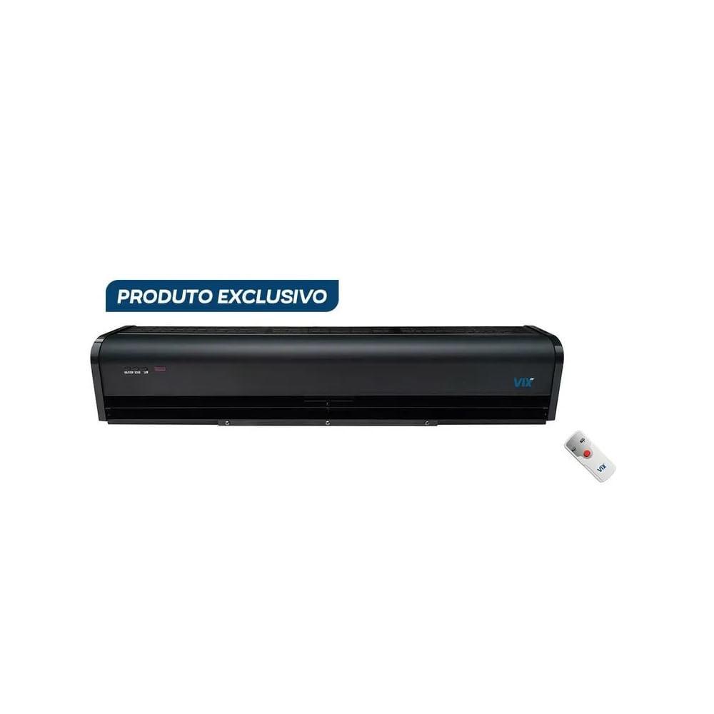 Cortina De Ar Vix One 150cm Preta 220 Volts