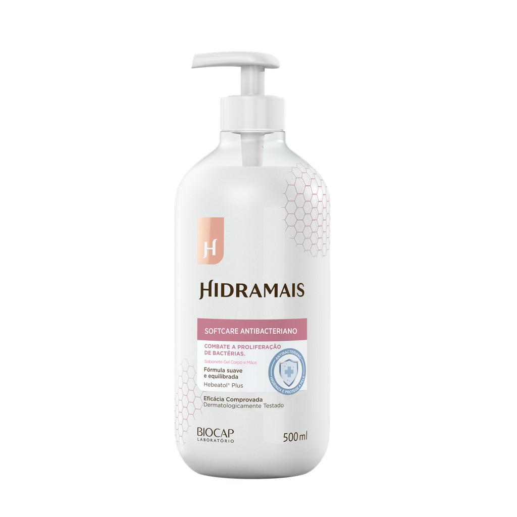 Sabonete Líquido Antibacteriano Softcare Hidramais 500ml Hebeatol