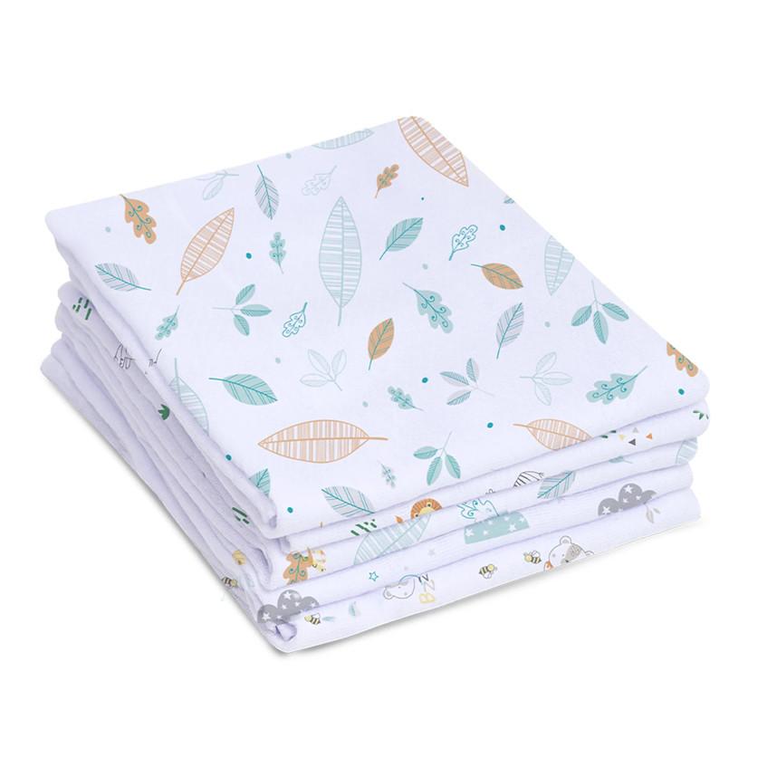 Kit Fralda Papi Luxo Estampada Pacote Com 05 Peças