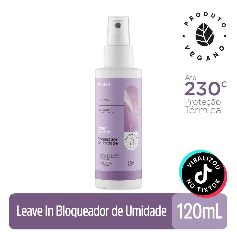 Leave-in Protetor Térmico Panvel Bloqueador De Umidade 120ml