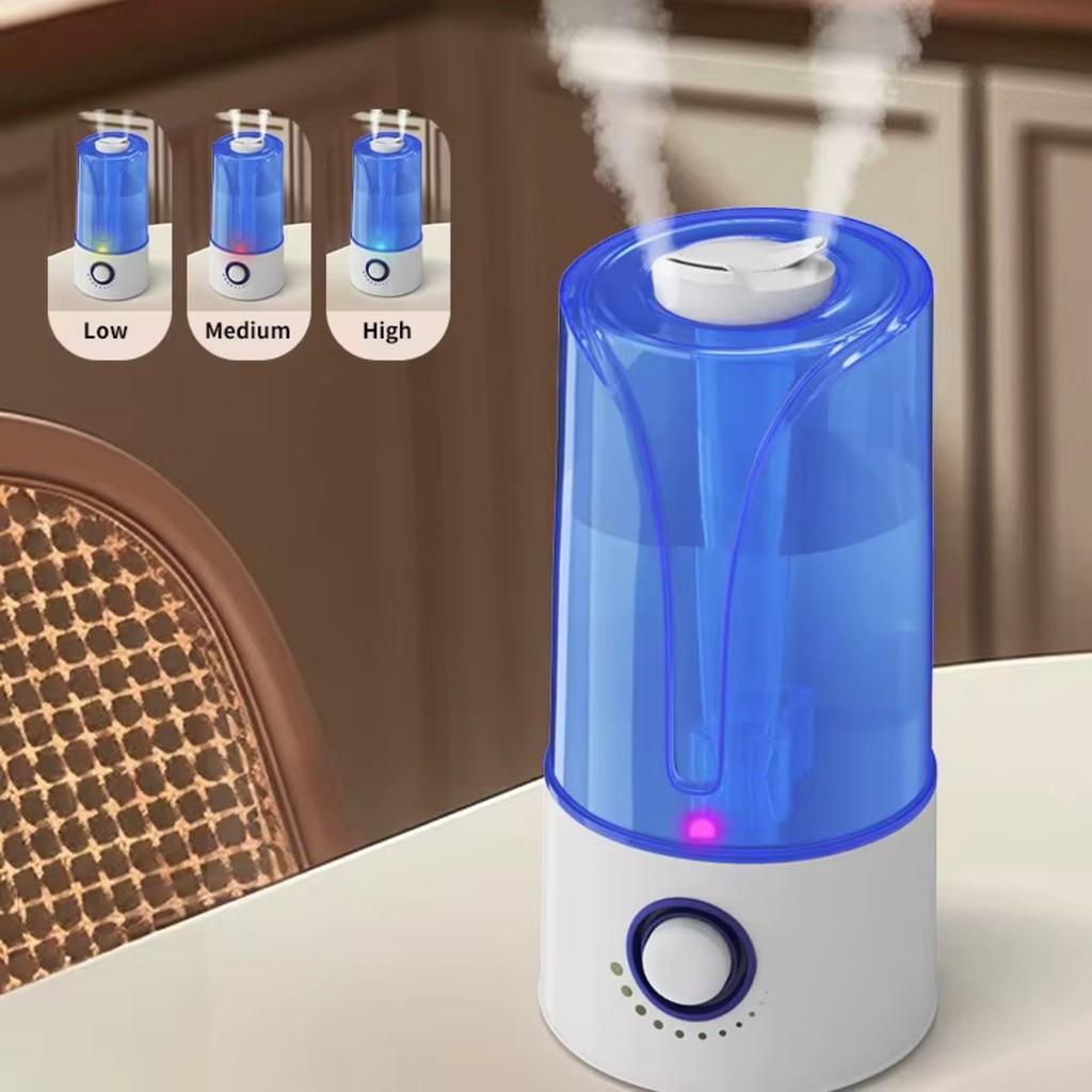 Umidificador De Ar 3.5L Silencioso Bocal Duplo Com LED Colorido Oásis Oih-6512